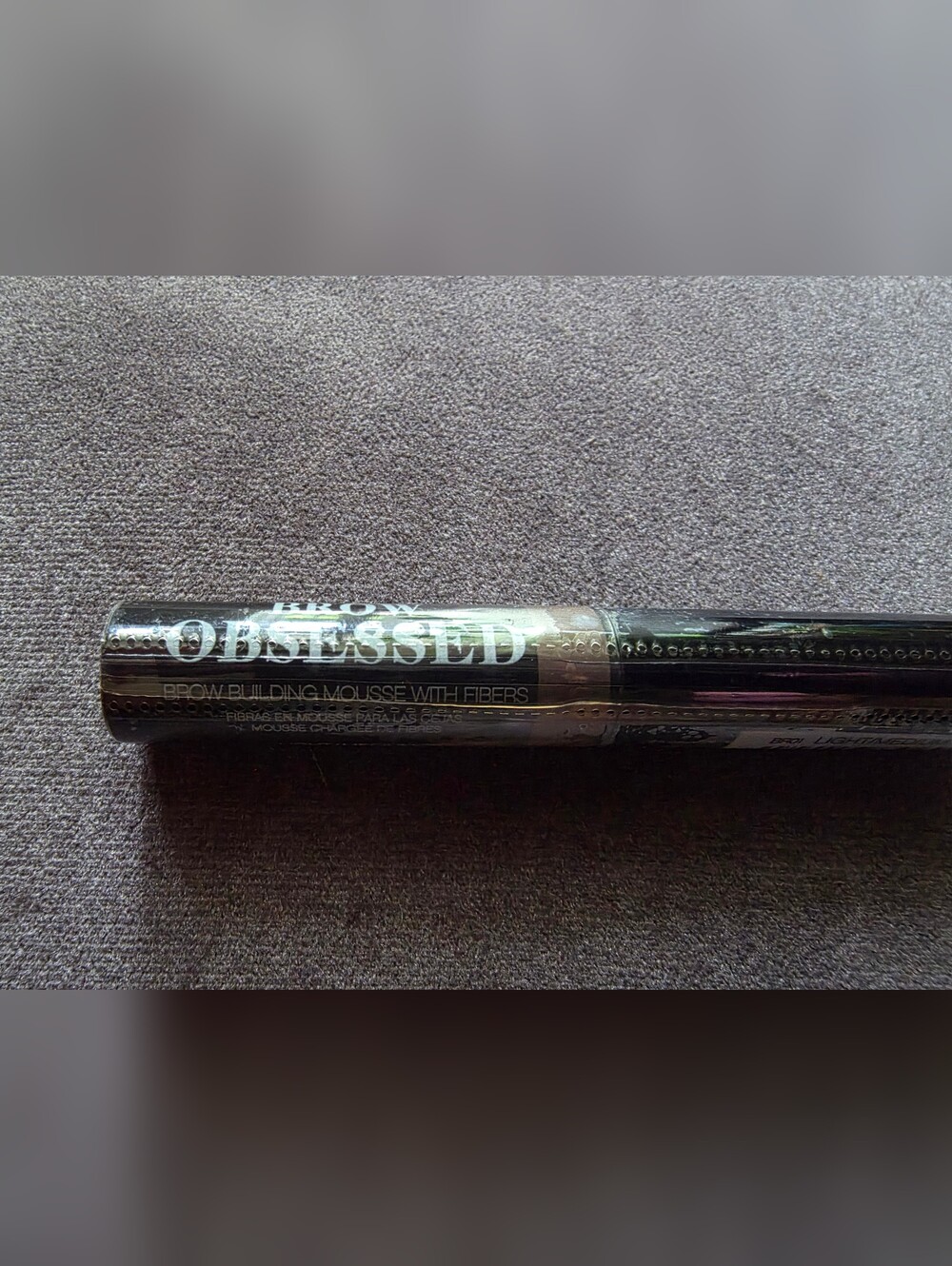 palladio brow obsessed brow building mousse with fibers light/medium 787242 new